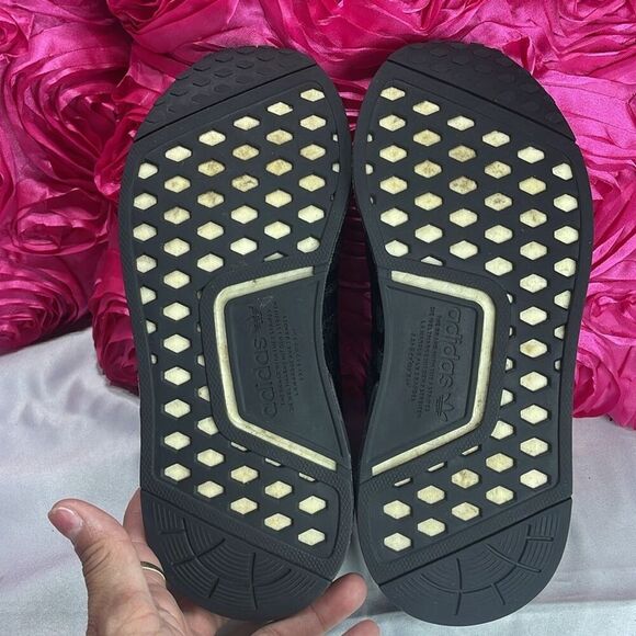 Adidas NMD R1 Mint Glow‎ Black 2018 AQ1102 for women Size 6 - Picture 12 of 14